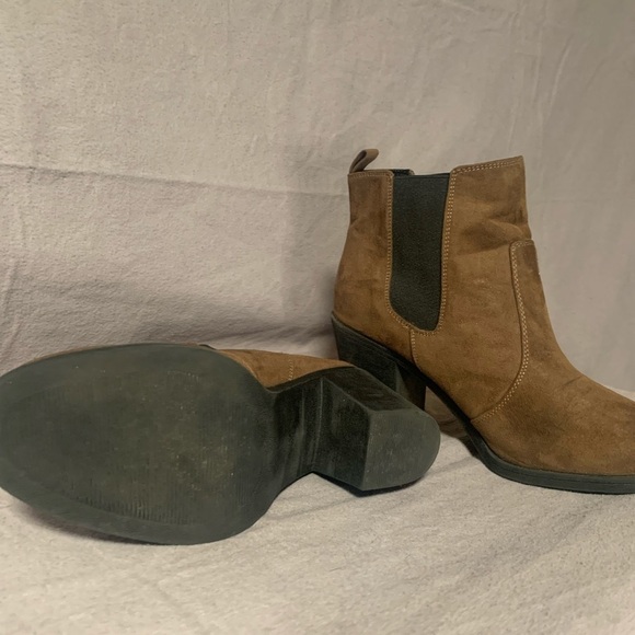 H&M Brown Ankle Boots‎ size 41 (9.5 US) - Picture 6 of 7